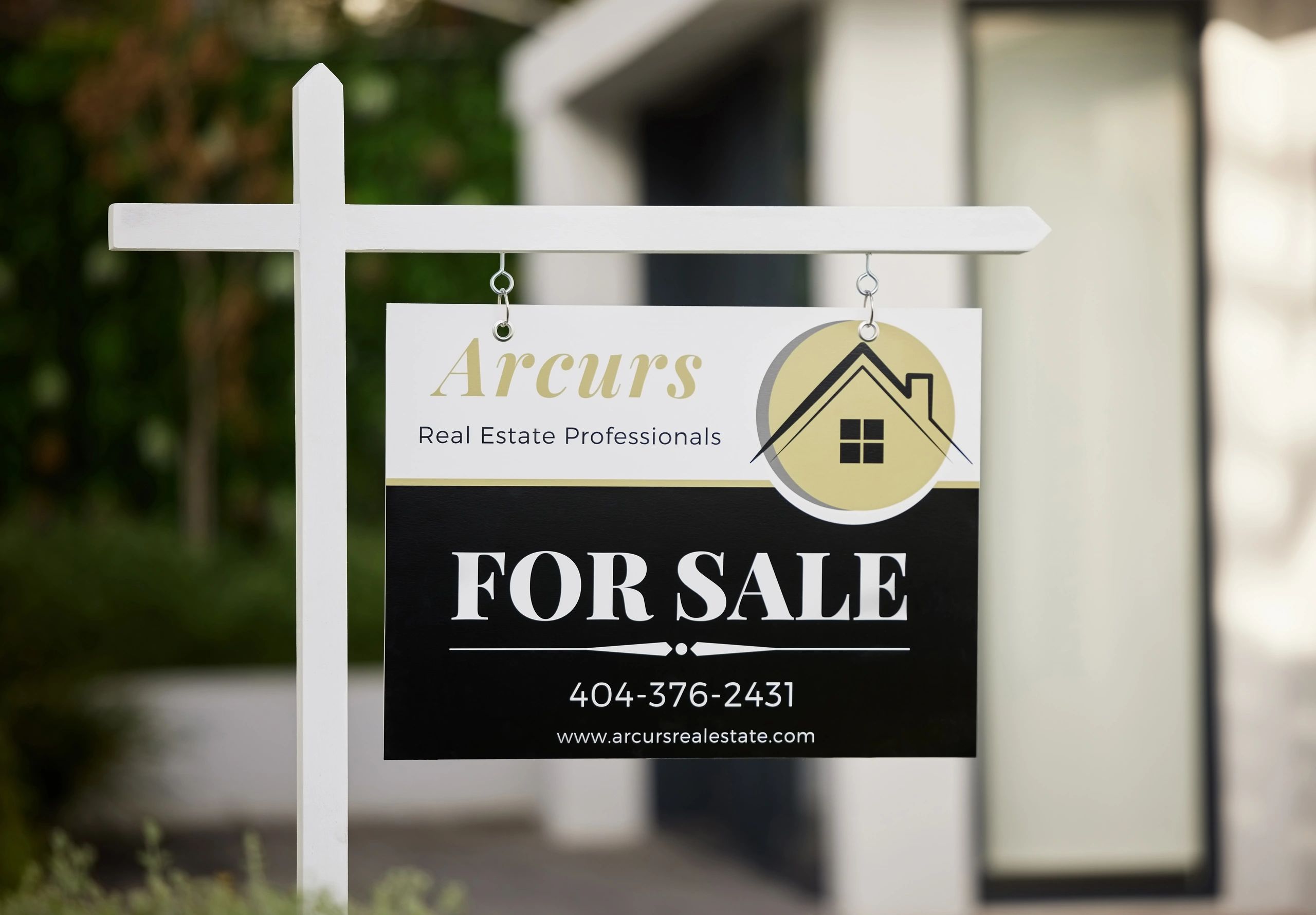 Custom real estate sign printing