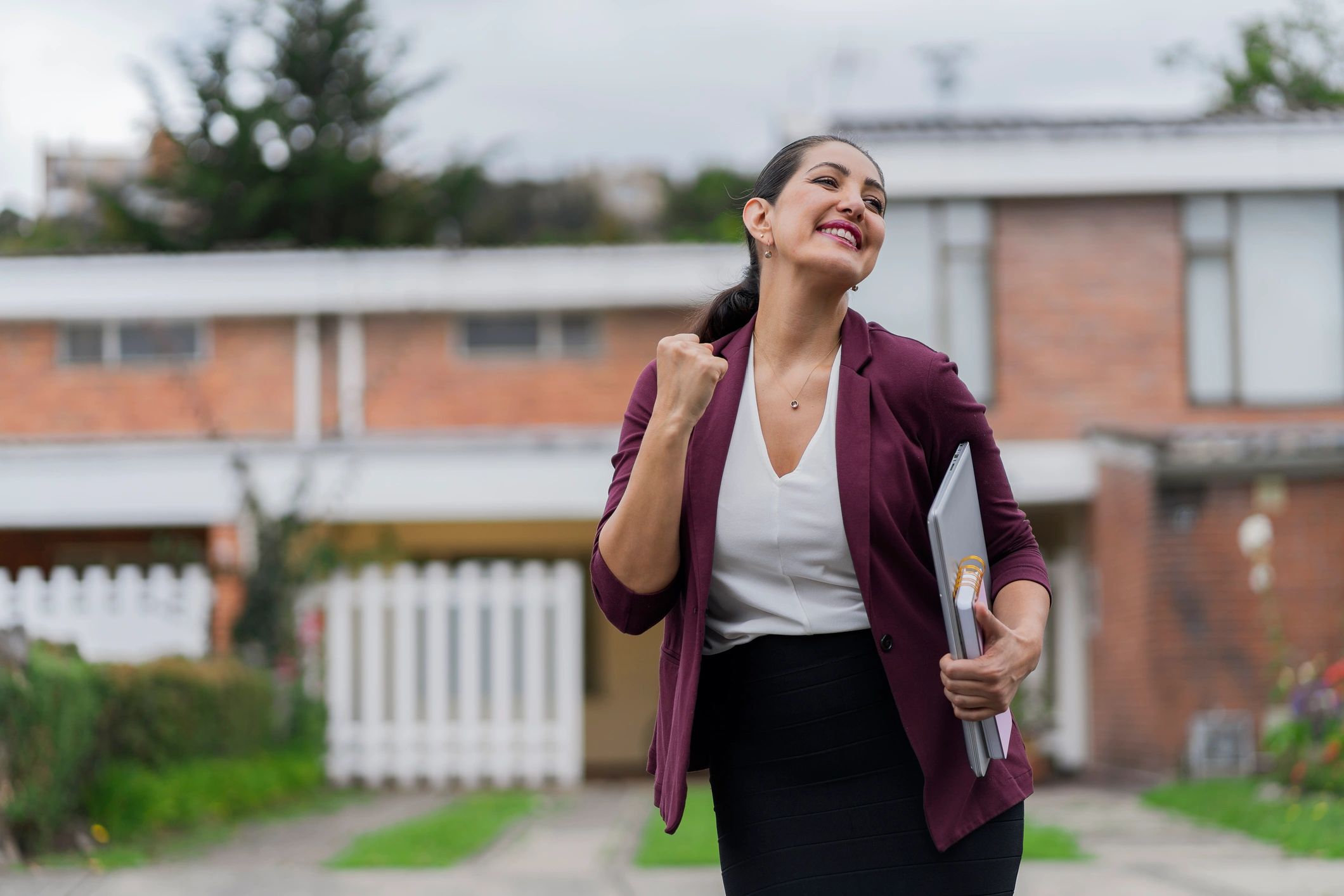happy real estate client testimonial