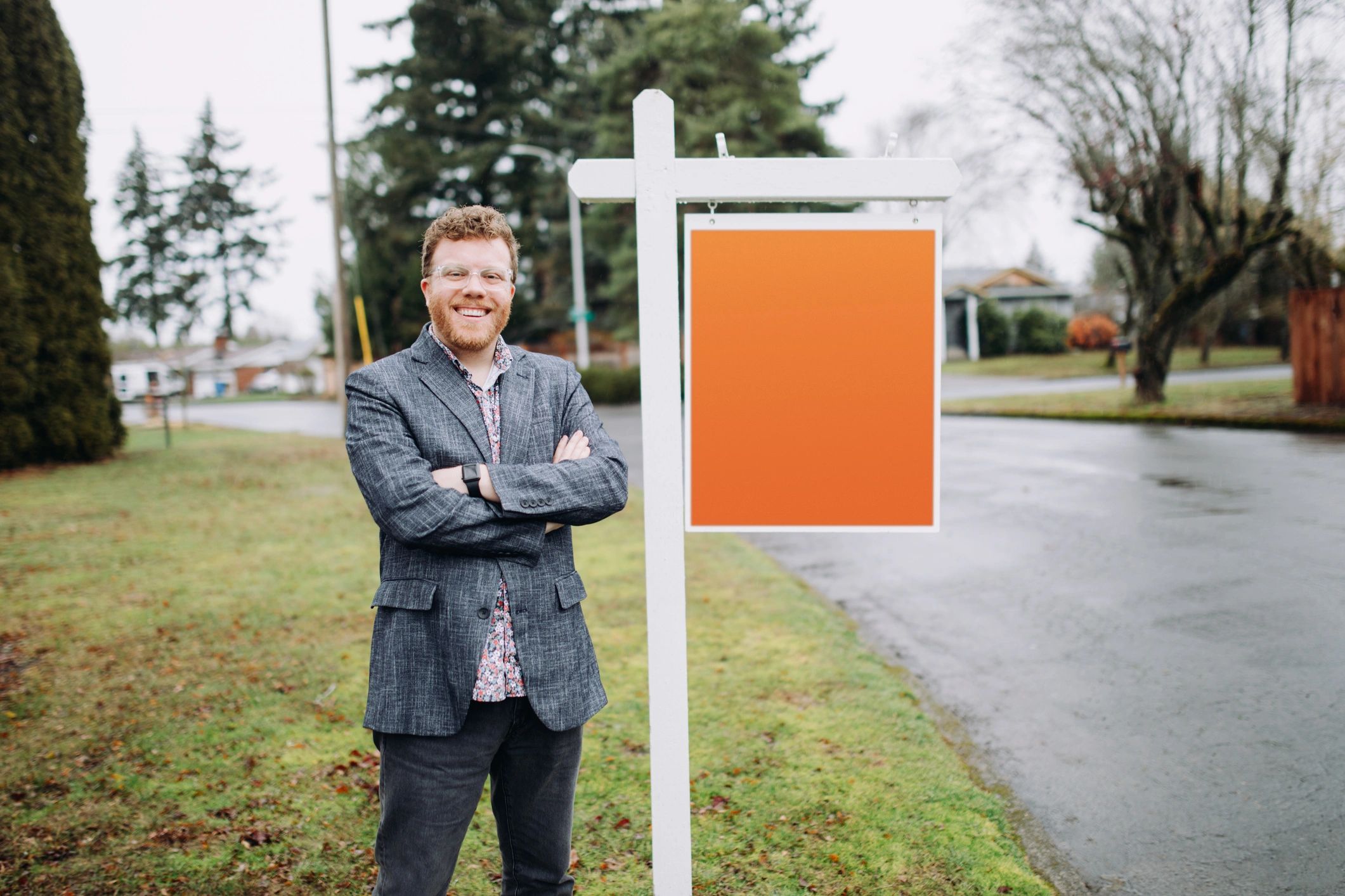 Coldwell Banker and Century 21 real estate sign