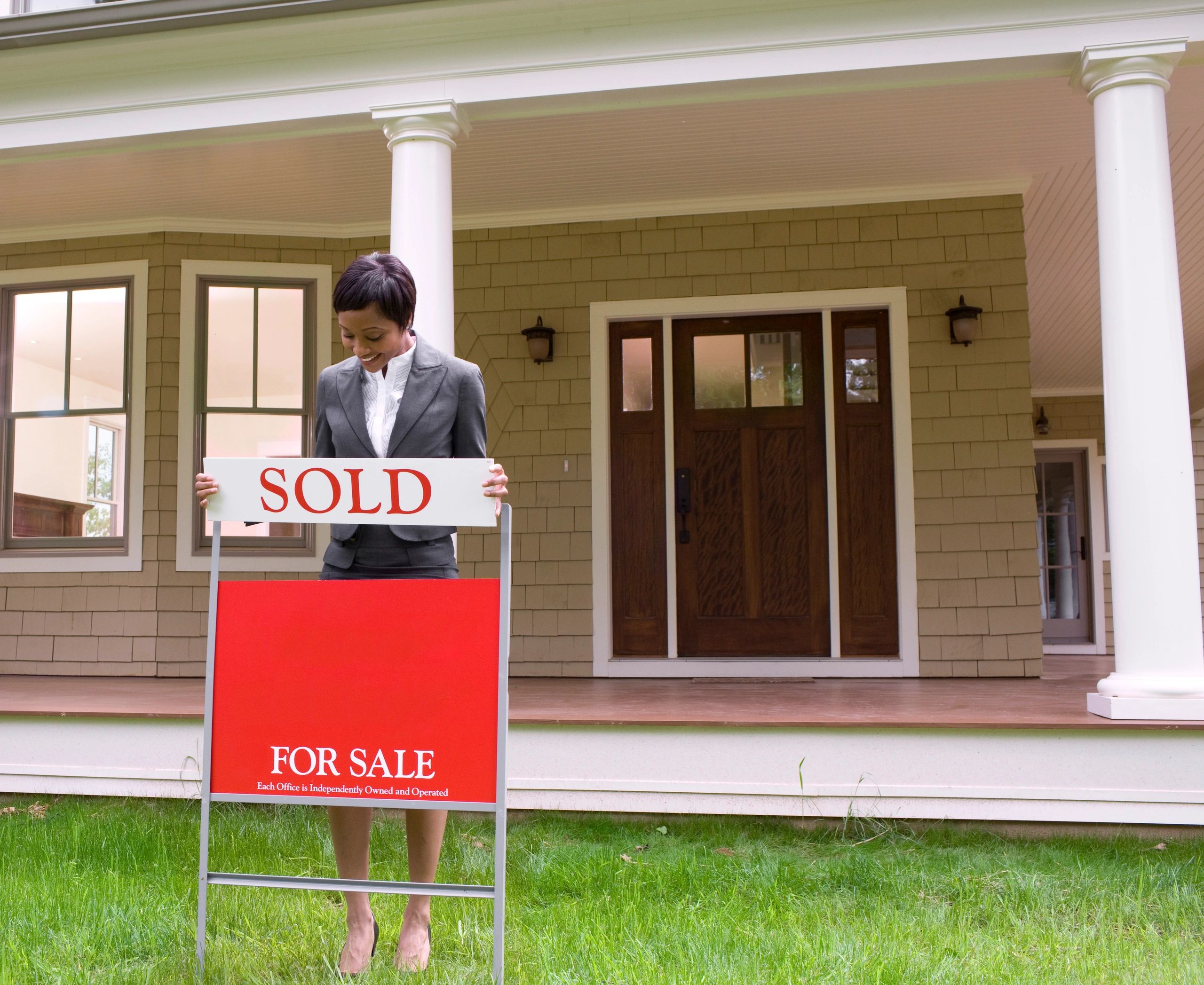 Keller Williams real estate sign